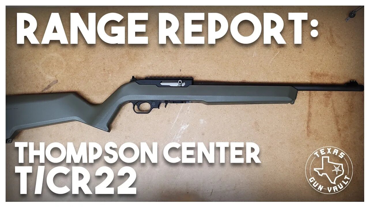 Range Report: Thompson Center T/CR22 (Ruger 10/22 Clone)