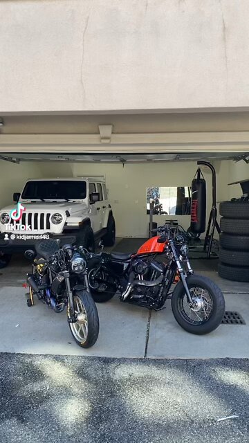 Broke but happy 😆 Harley-Davidson