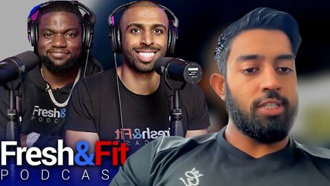 Hamza on Fresh&Fit 🤔🔥