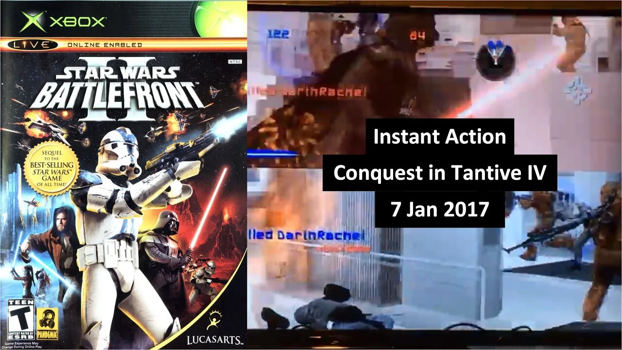 7 Jan 2017 - Conquest in Tantive IV - Star Wars: Battlefront II - 2pss - Instant Action GCW