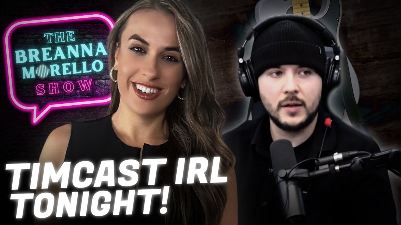 BEHIND THE SCENES | Breanna Morello Joins Timcast IRL Tonight!