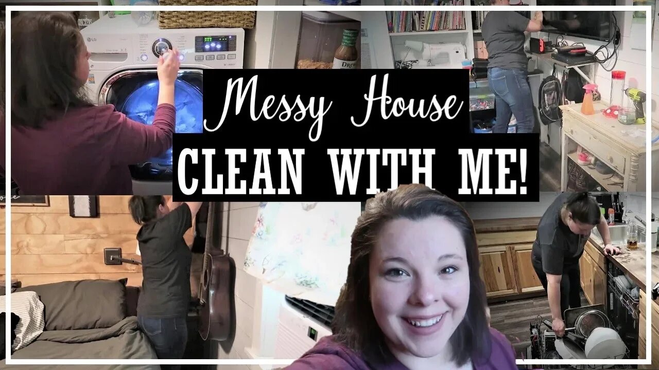 Whole House Clean With Me//Cleaning Motivation//All Day Cleaning//Speed Cleaning