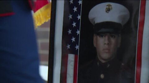 Fallen Marine honored with Warrior Garden at Westshore Elementary