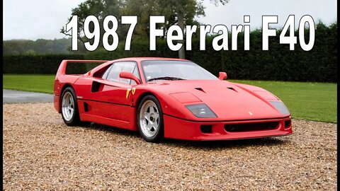 1987 Ferrari F40 471HP