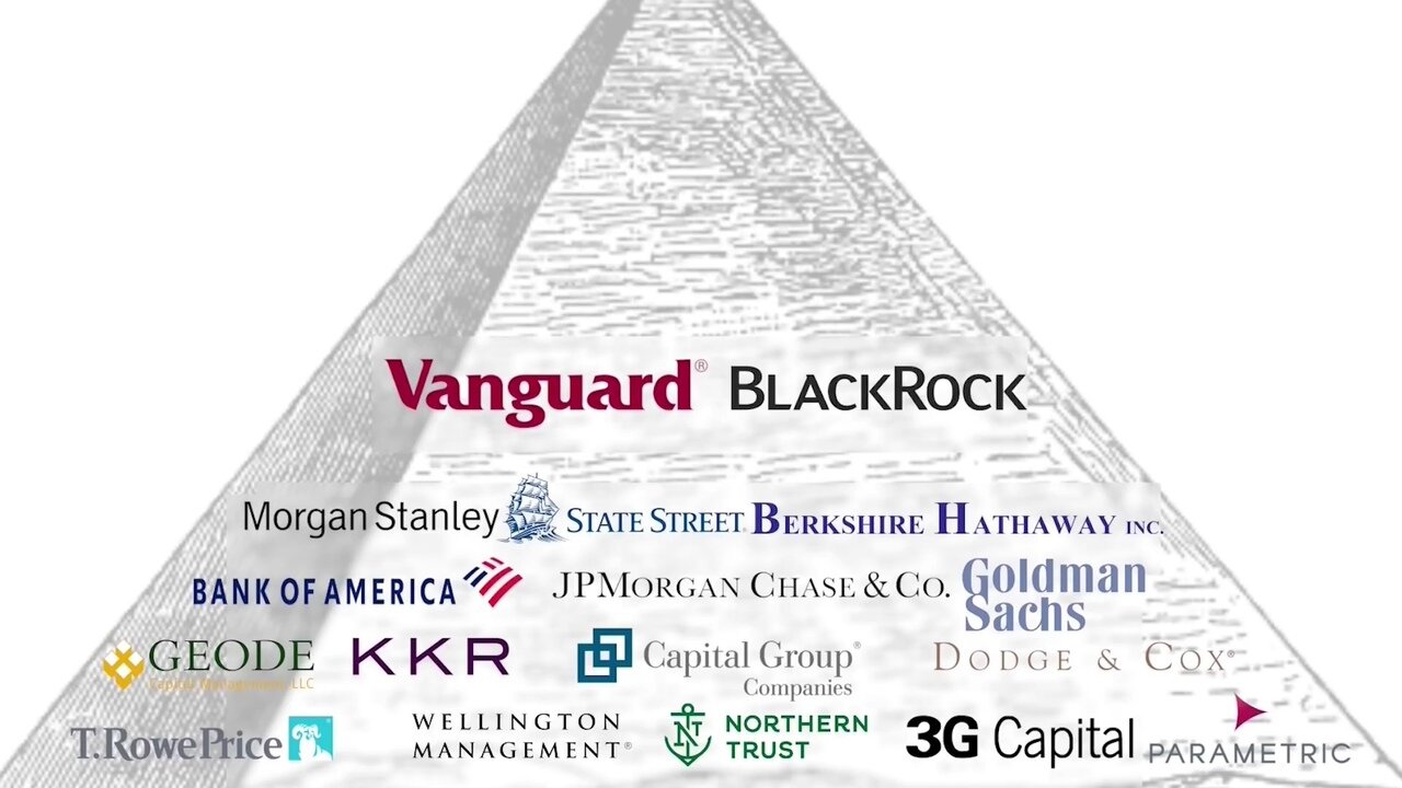 The 8 Largest Australian Banks are owned by Vanguard, BlackRock, & State Street.