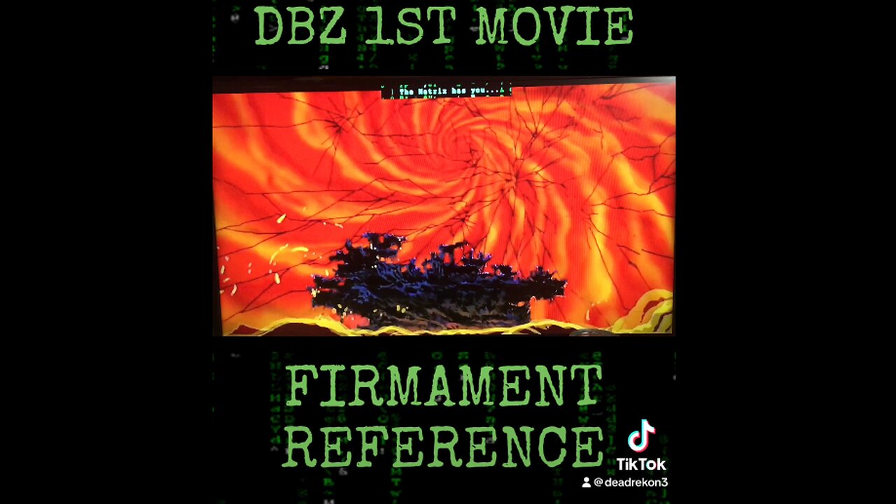 DBZ: FIRST MOVIE FIRMAMENT REFERENCE