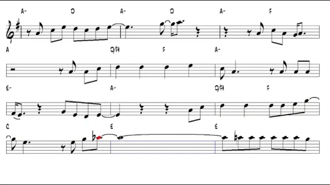 She's Not There Carlos Santana Tenor Sax