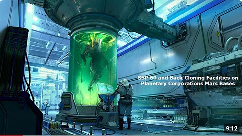 SSP 60 and Back Cloning Facilities on Planetary Corporations Mars Bases Episode 2