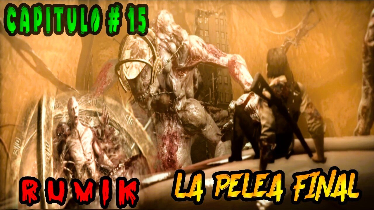 The Evil Within 1 Capitulo # 15 ~Parte # 3 Final ~ En Poder del Mal ~ La Pelea Final