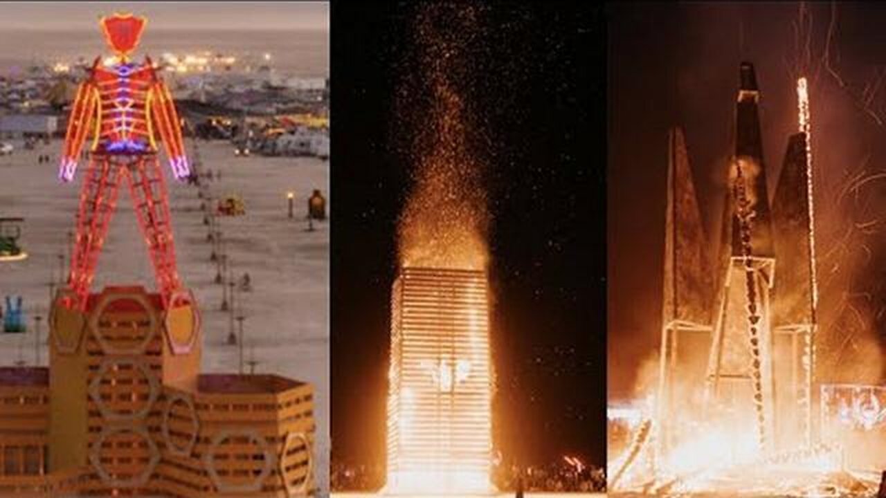 BURNING MAN 2023 PHOENIX RISING FROM ASHES RITUAL EXPOSED!