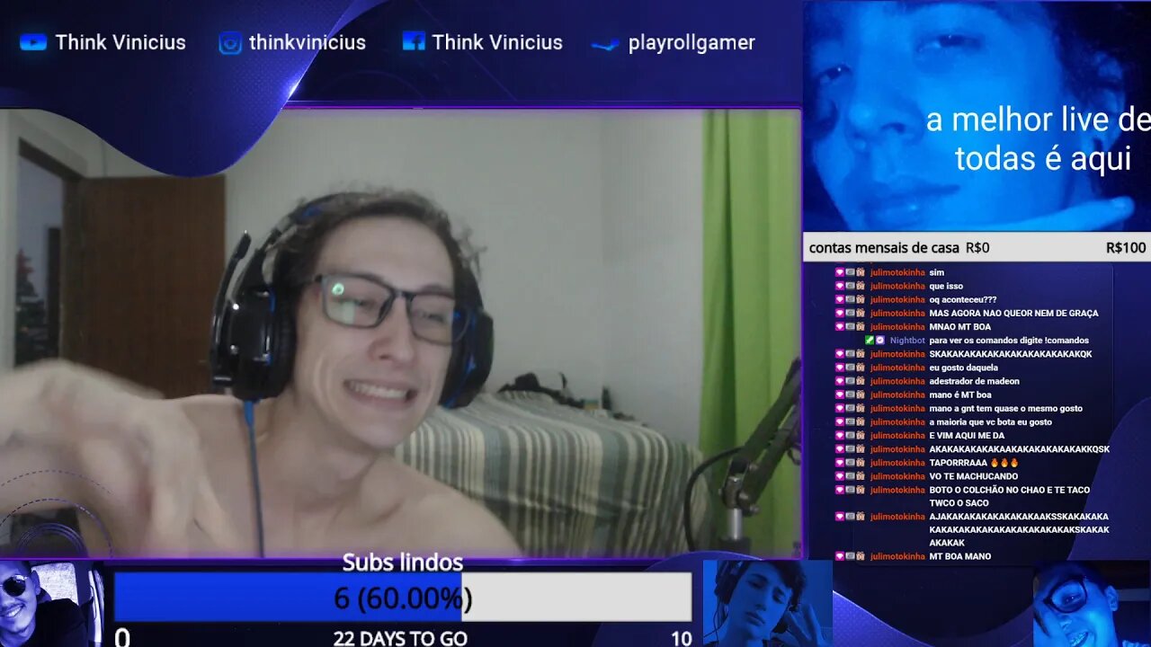 Vini embrazando 10 minutos com funk dos brabo