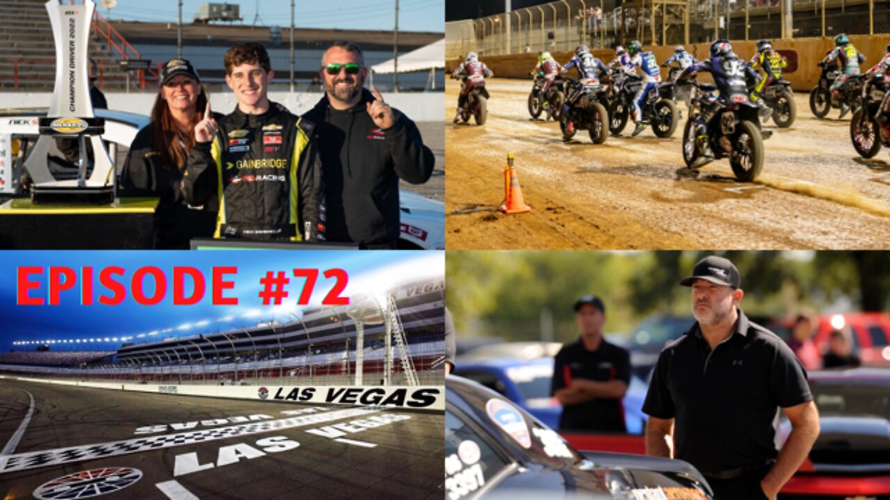 Episode 72 - F1 Off Again, NASCAR in Las Vegas, AFT Finale, and More