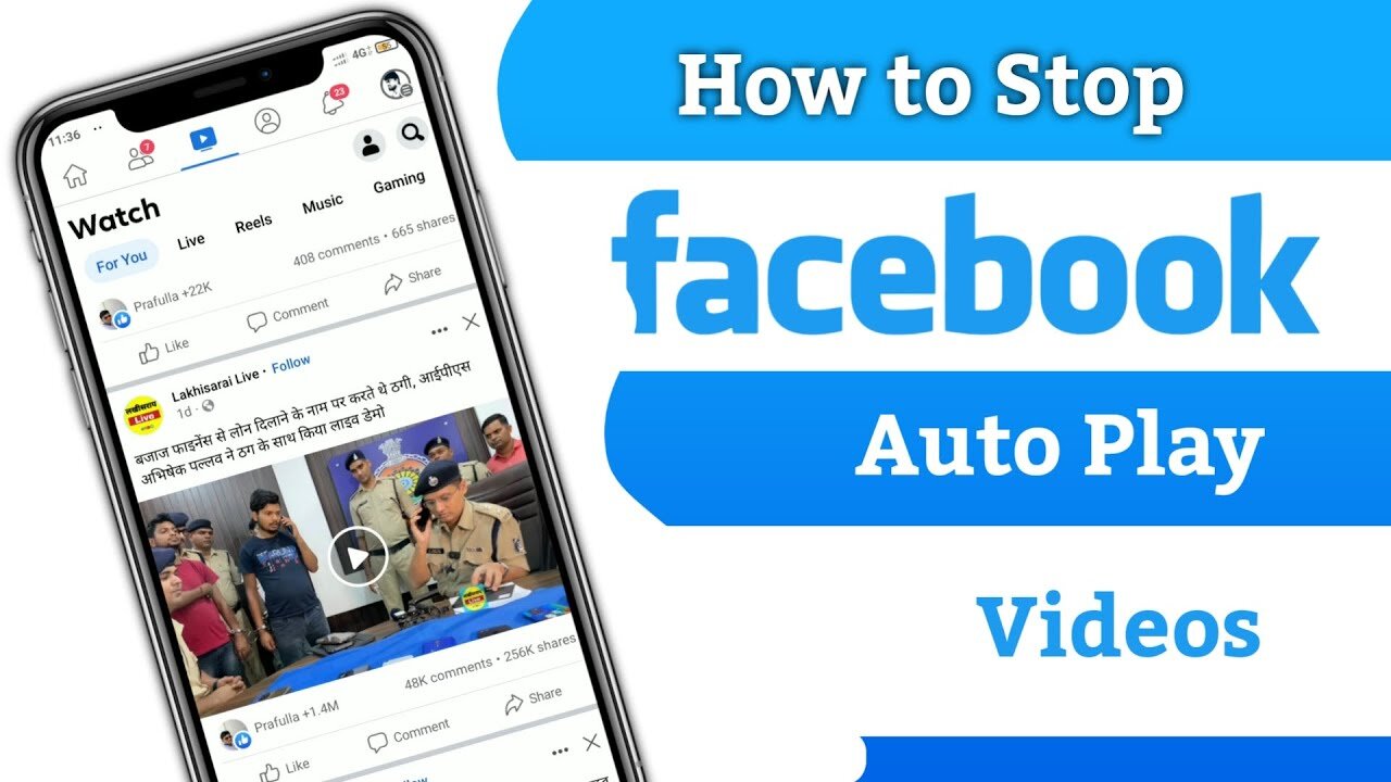 How To Stop Autoplay Videos in Facebook | Facebook autoplay off | Turn off Facebook AutoPlay