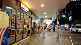 Friday Night Walk in Brisbane City | AUSTRALIA