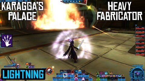 SWTOR Lightning Sorcerer | G4 B3 Heavy Fabricator | Karagga's Palace 8 Player Operation | 1080p