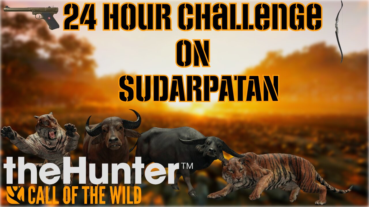 theHunter: Call Of The Wild | SURVIVING SUDARPATAN | 24 HOUR CHALLENGE | WILL I SURVIVE?