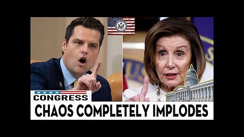 CHAOS COMPLETELY IMPLODES When Matt Gaetz BRINGS UP Pelosi's 'Janurary riot' DIRT
