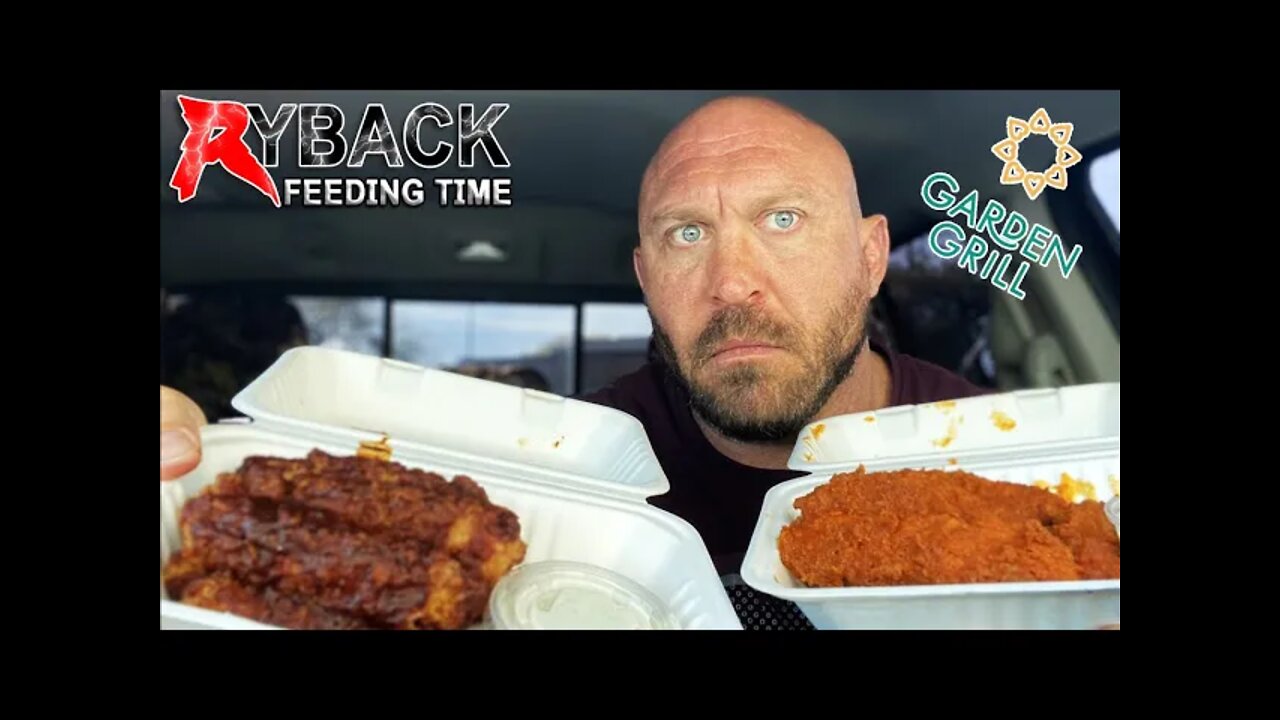 Buffalo and BBQ Fingers with Ranch Ryback Feeding Time