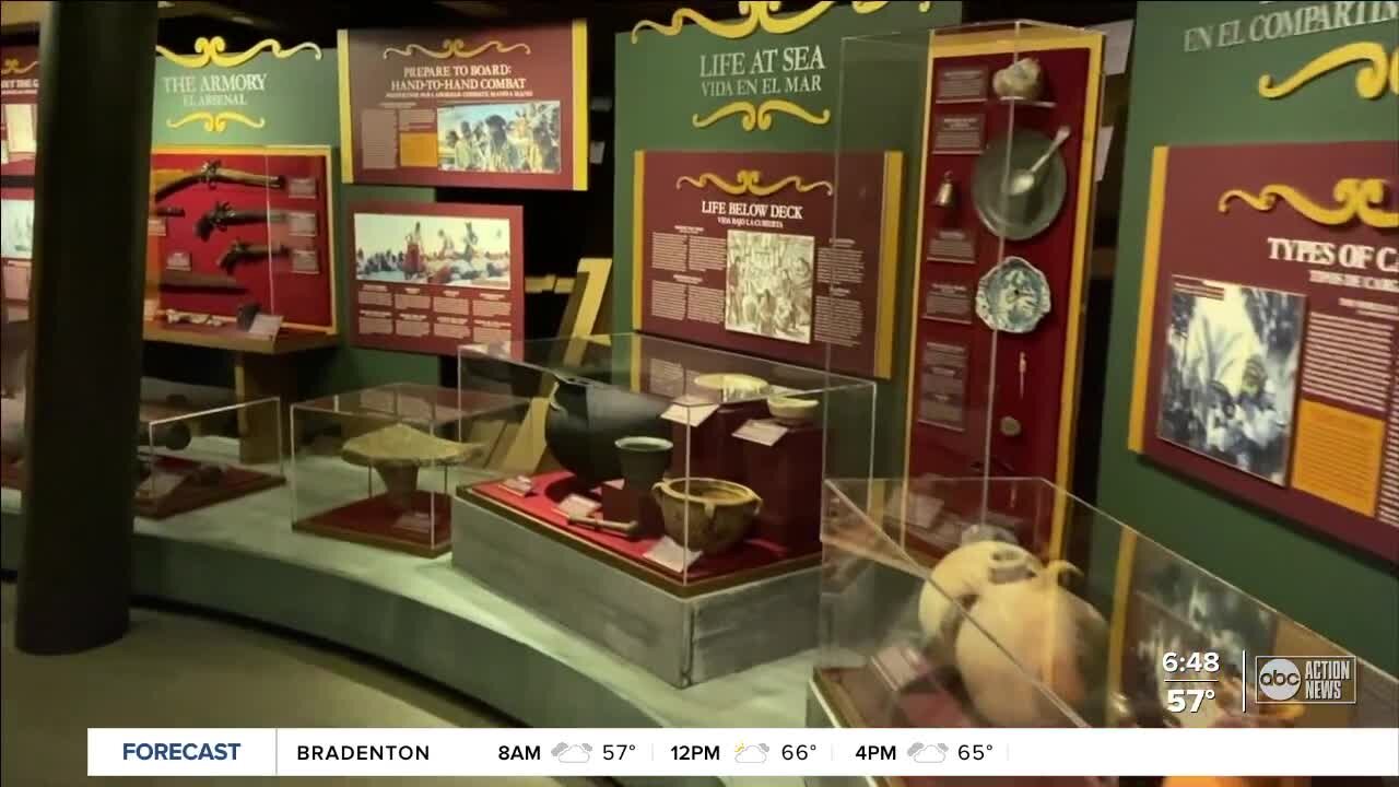 Pirate exhibit at Tampa History Center