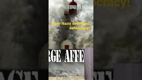 How Nazis destroyed Democracy