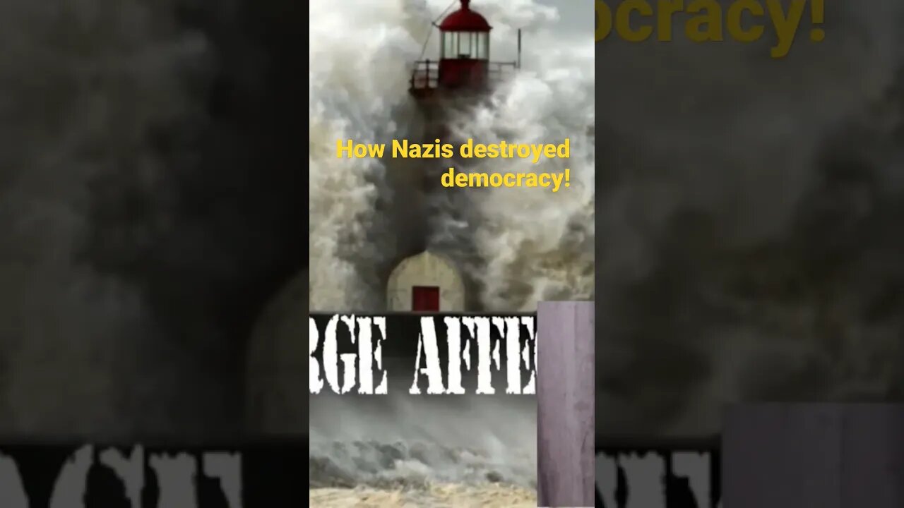 How Nazis destroyed Democracy