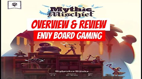 Mythic Mischief Board Game Overview & Review