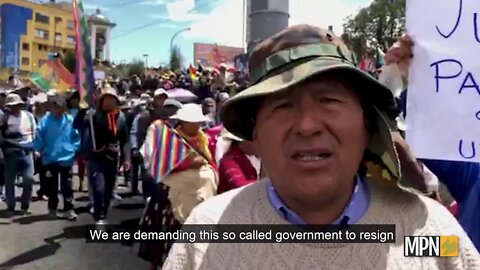 'Bolivian Military and Police Are Committing Massacres Against Indigenous'