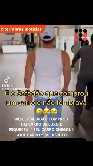 Wesley Safadão comprou um carro de luxo e esqueceu: "-seu carro chegou!”, “-que carro?"; VEJA VÍDEO