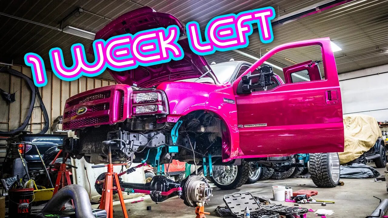 1999 POWERSTROKE NEEDS LAST MINUTE CHANGES | 9'' LIFT