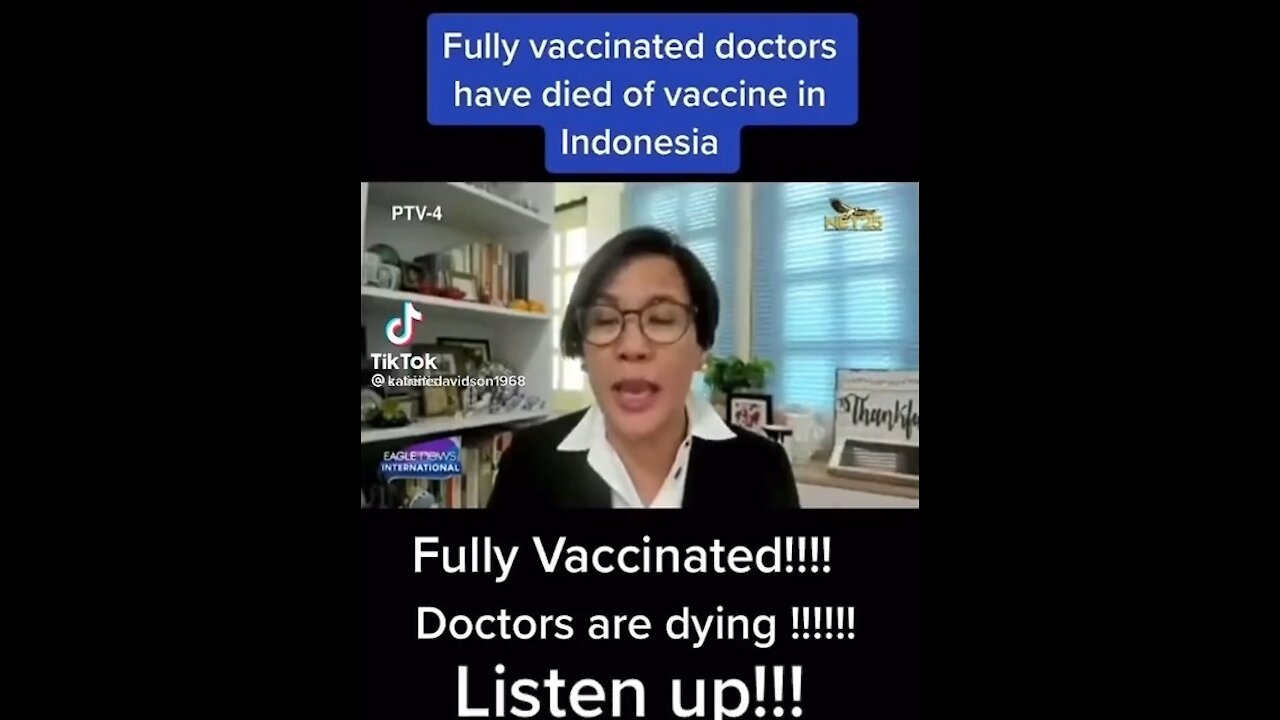 2 Doctors die with Covid Vaccine!