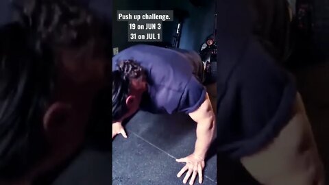 1 month push up challenge.