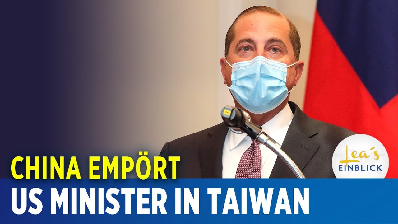 Ranghöchster US-Besuch seit 40 Jahren in Taiwan | China droht mit Kampfflugzeugen