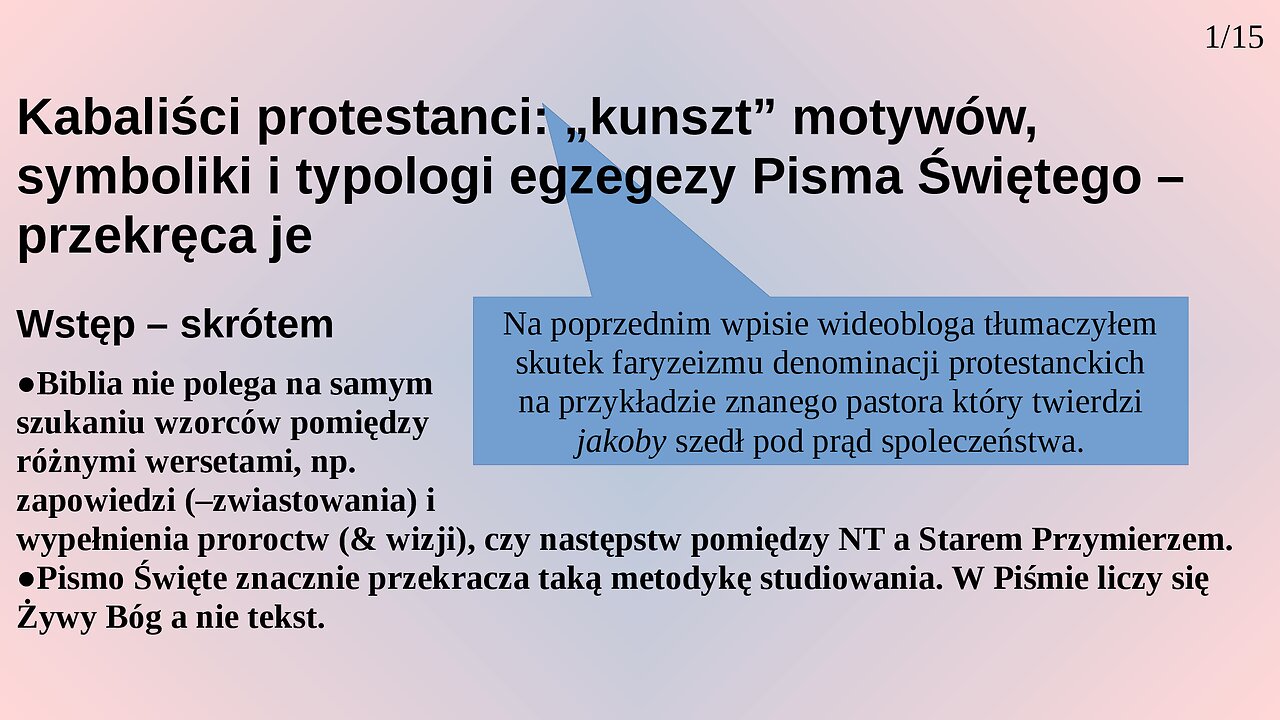 Kabaliści protestanci: „kunszt” motywów, symboliki i typologi egzegezy Pisma Świętego – przekręca je