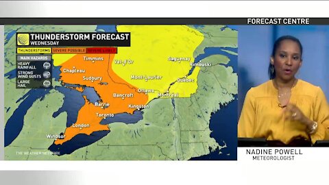 Will storms be keeping you awake? Ontario's widespread thunderstorm risk continues