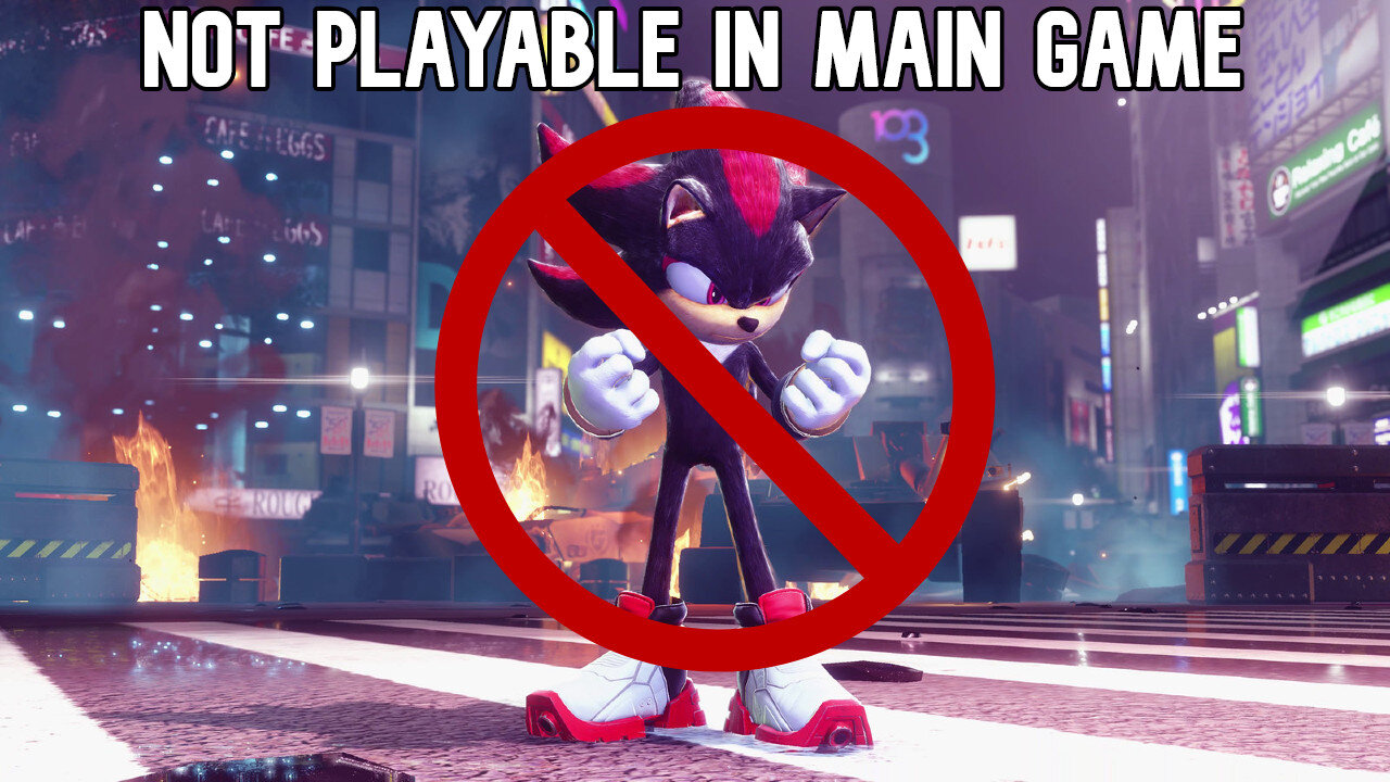 Movie Shadow Not Playable in the Main Game