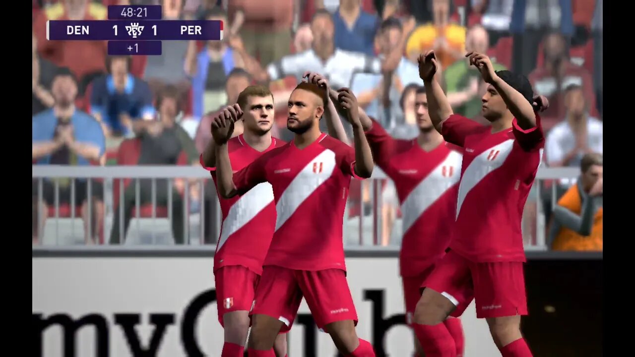 PES 2021: DINAMARCA vs PERU | Entretenimiento Digital 3.0