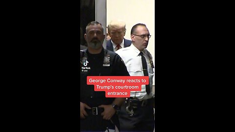 George Conway’s Reaction To Trump’s Courtroom Entrance!