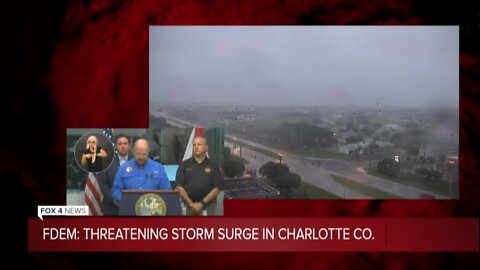 Florida Division of Emergency Management Director advises to stay in doors