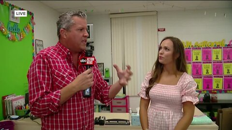 Sean Daily interviews Katie Stallings, former Teacher of the Year at MacFarlane Park Elementary