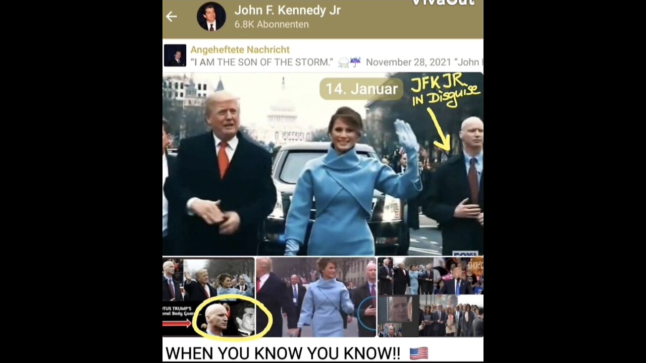 WHEN YOU KNOW YOU KNOW - JFK JR IS ALIVE and MASTER Q