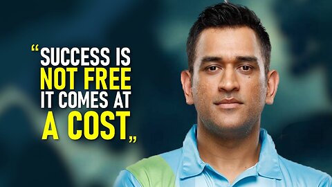 MS Dhoni Inspirational Speech for Indian Youth