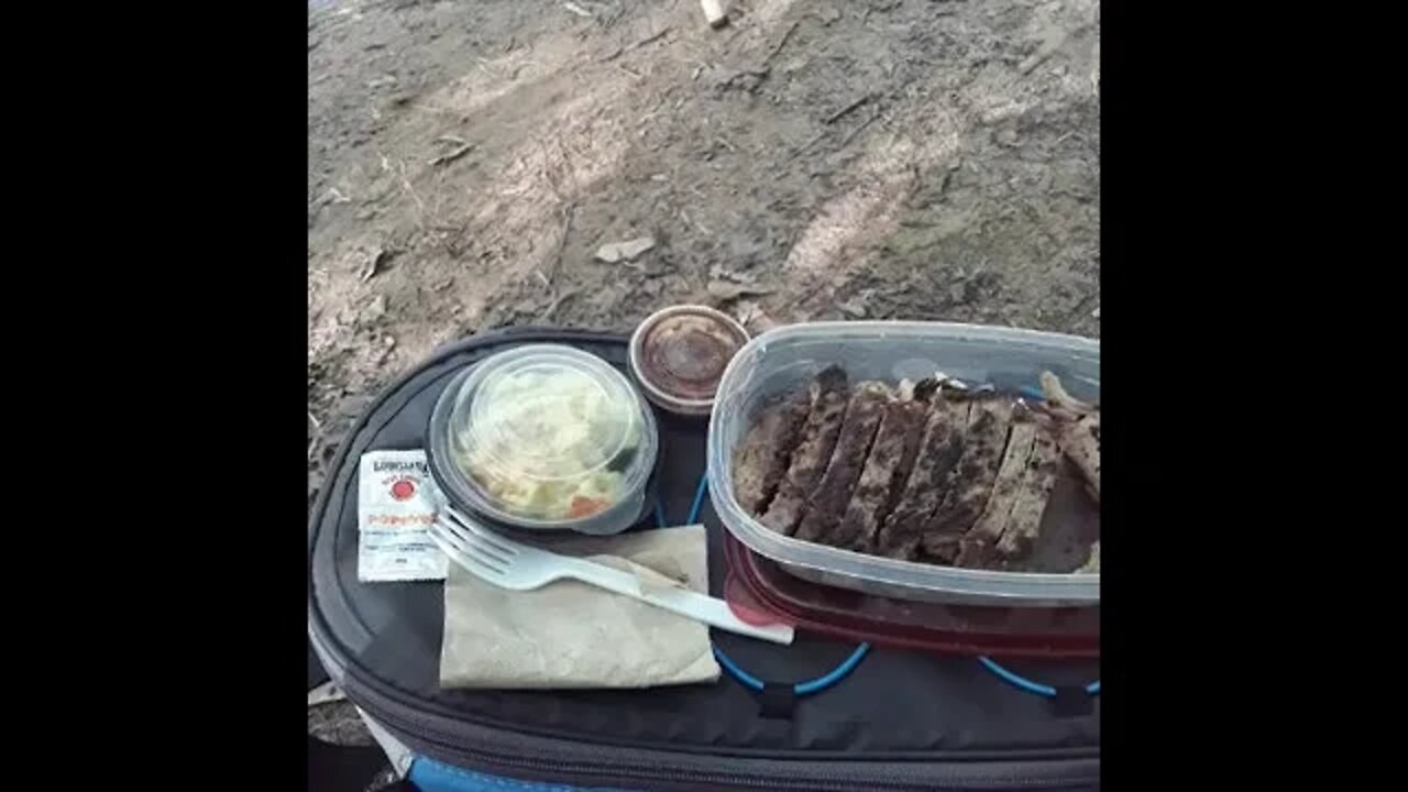 What a Redneck eats while camping