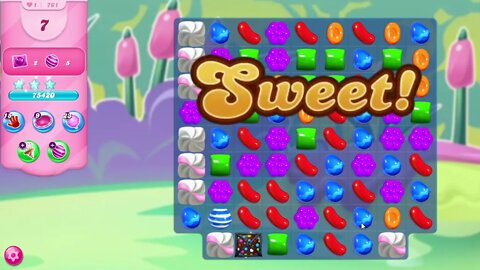 Candy Crush Saga Level 761