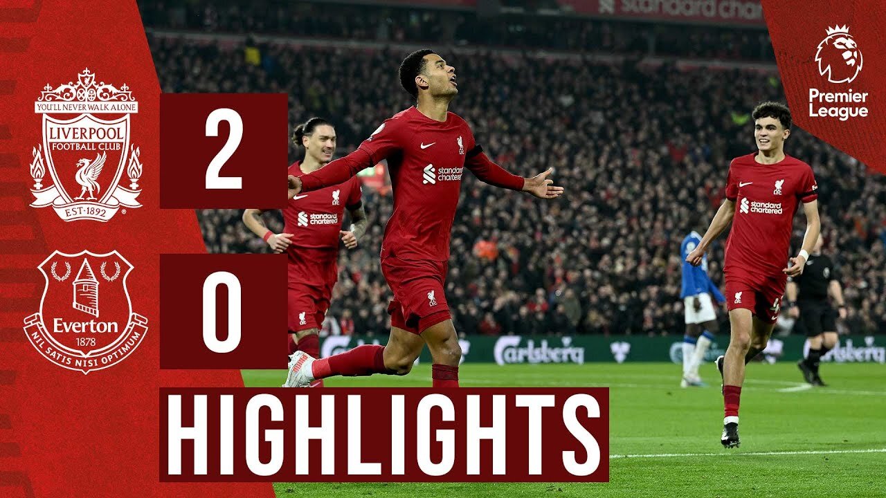0:00 / 2:14 HIGHLIGHTS: Liverpool 2-0 Everton | Salah and Gakpo win the derby at Anfield!