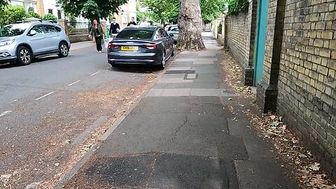 walking to Kew Gardens station London. speedlapse. GoPro 11th July 2023