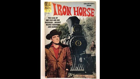 The Iron Horse, Western TV 1966. Dale Robertson, Robert Random, Gary Collins