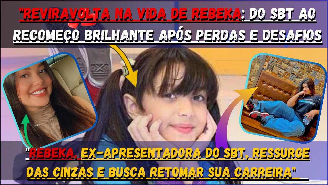 Reviravolta emocionante na vida de #rebekah Do #carrossel ao recomeço triunfante! #sbt #trauma top.👌