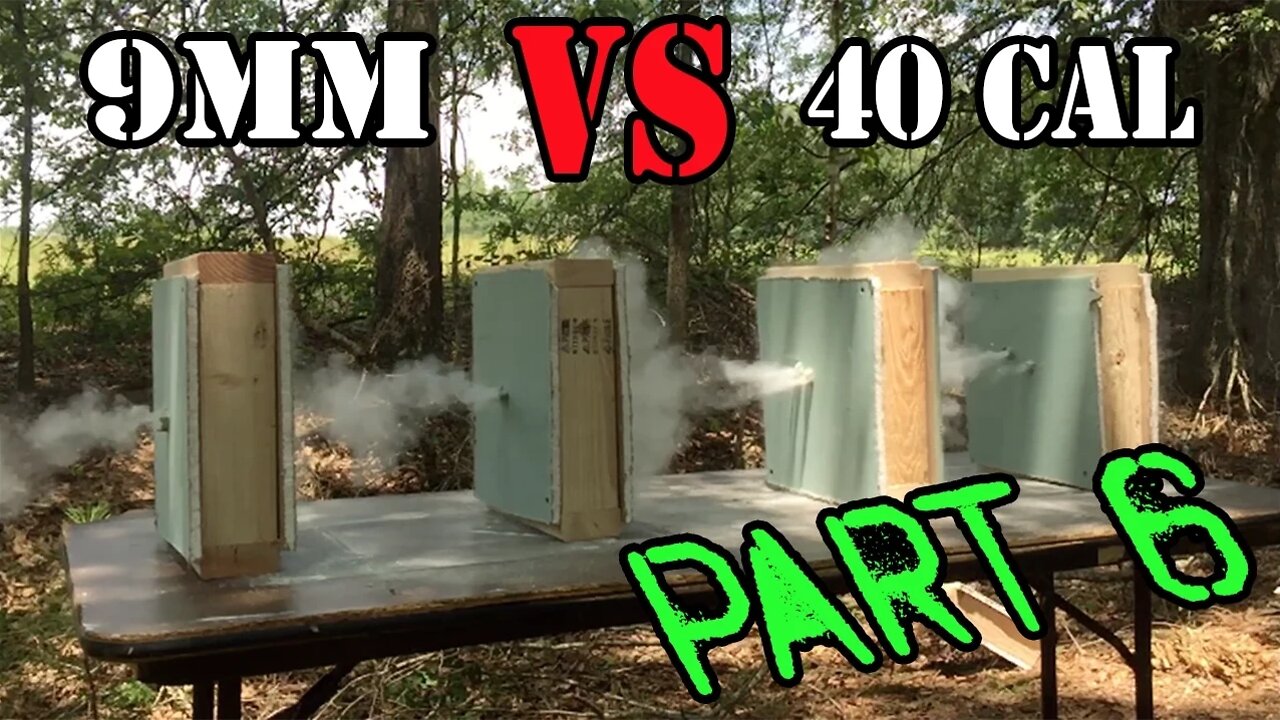 9mm vs .40... Head to Head: House Test