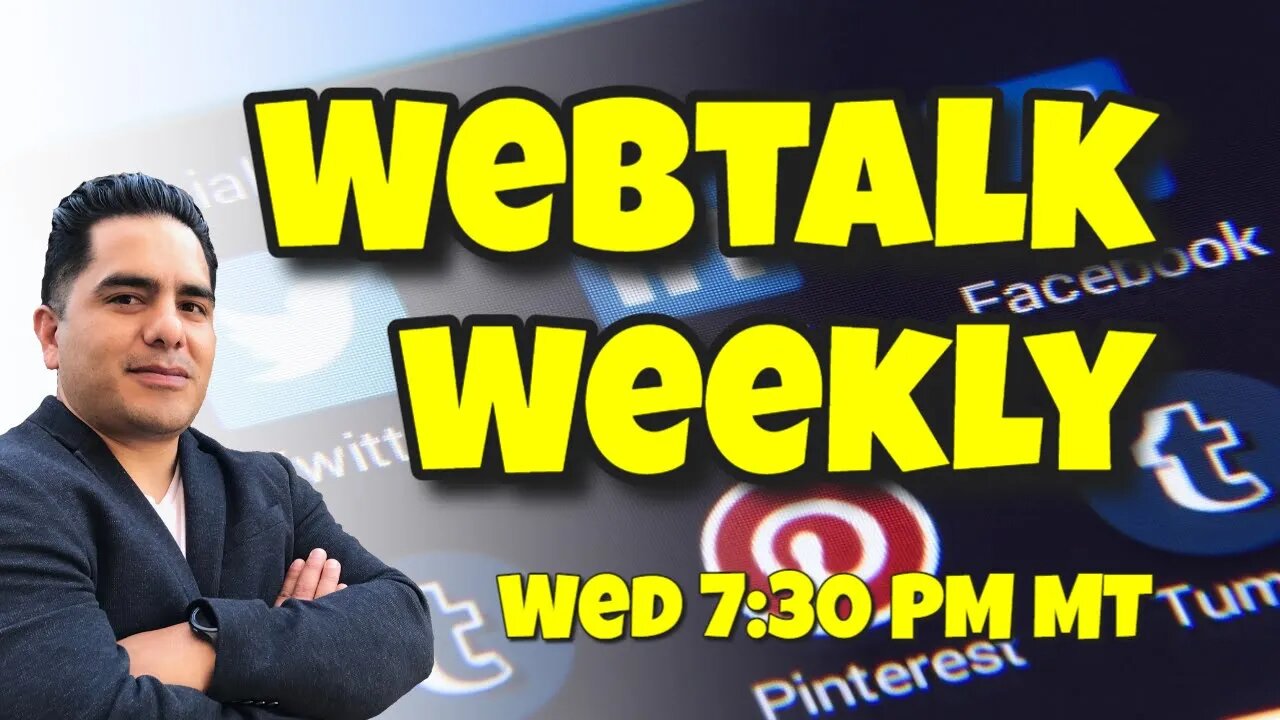 Webtalk Weekly 003: What's New!