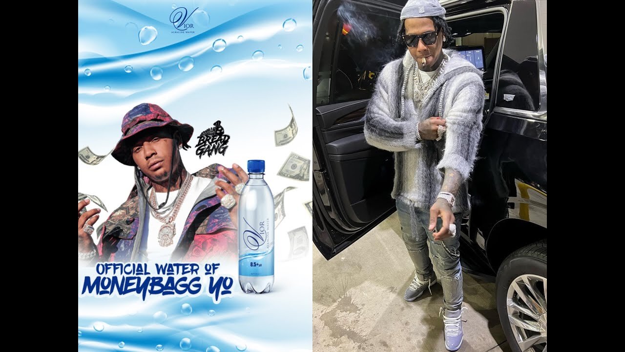 MoneyBagg Yo Alkaline Water Vior and Weed Strand